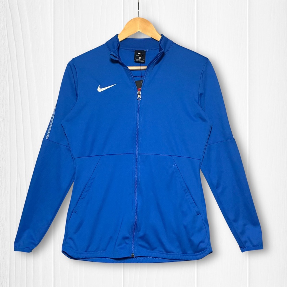 NWT Nike Dri-FIT Academy Full Zip Training Jacket Womens S Blue